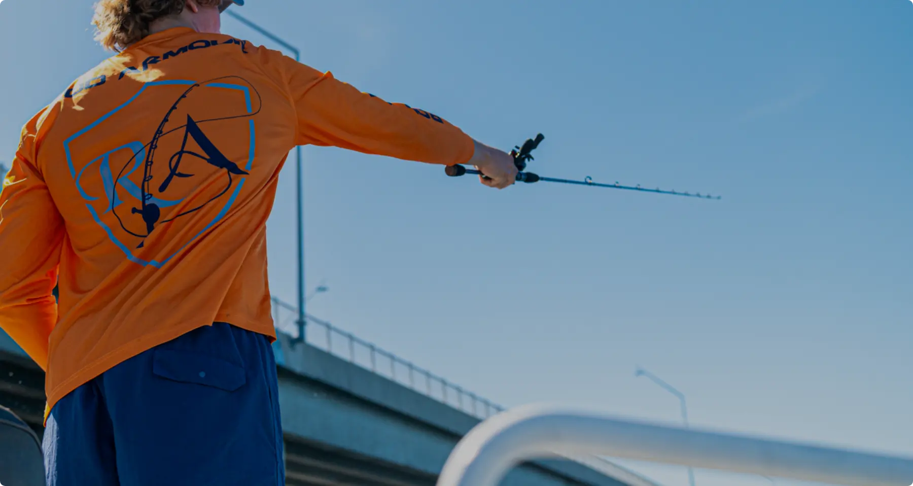 Rod Armour fishing gear protection in use